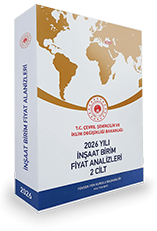 2026 Yılı İnşaat Genel Fiyat Analizleri (2 Cilt)