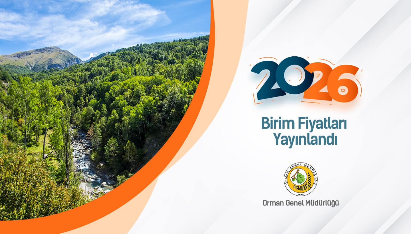 Orman Genel Müdürlüğü (OGM) 2026 Birim Fiyatları Yayınlandı ve AMP' de kullanıma hazır! Orman Genel Müdürlüğü (OGM) 2026 Birim Fiyatları Yayınlandı ve AMP' de kullanıma hazır!