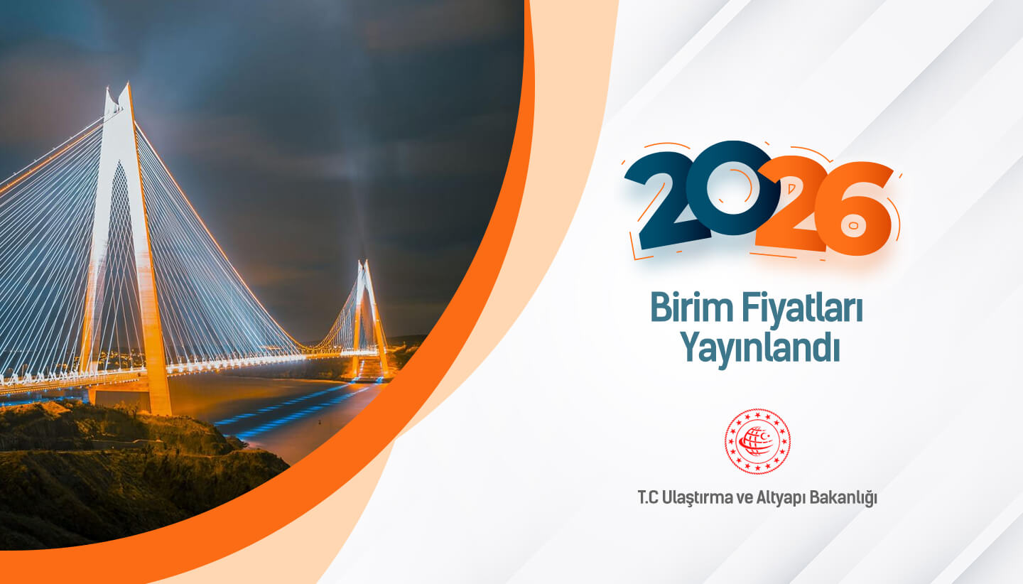 Ulaştırma ve Altyapı Bakanlığı Limanlar ve Deniz İnşaatı 2026 birim fiyatları yayınlandı. Ulaştırma ve Altyapı Bakanlığı Limanlar ve Deniz İnşaatı 2026 birim fiyatları yayınlandı.